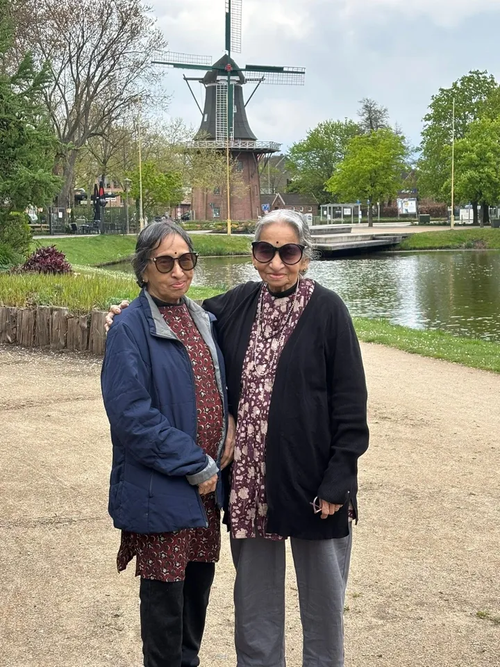 Indian sisters in their 80s are on a mission to see the world